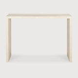 Featuring Elements Console by Ethnicraft at Amethyst Home. Elegant simplicity forms the basis of the Elements collection. Seamless and softened forms blend perfectly with textural character at the expert hands of artisans. Each piece offers a slightly unique identity with a high-performing, fine, earthy stone finish. Elements make a durable and stylish addition. Amethyst Home provides interior design, new home construction design consulting, vintage area rugs, and lighting in the Omaha metro area.