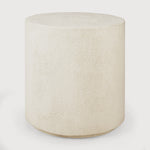 Featuring Elements Side Table by Ethnicraft at Amethyst Home. Elegant simplicity forms the basis of the Elements collection. Seamless and softened forms blend perfectly with textural character at the expert hands of artisans. Each piece offers a slightly unique identity with a high-performing, fine, earthy stone finish. Elements make a durable and stylish addi. Amethyst Home provides interior design, new home construction design consulting, vintage area rugs, and lighting in the Austin metro area.