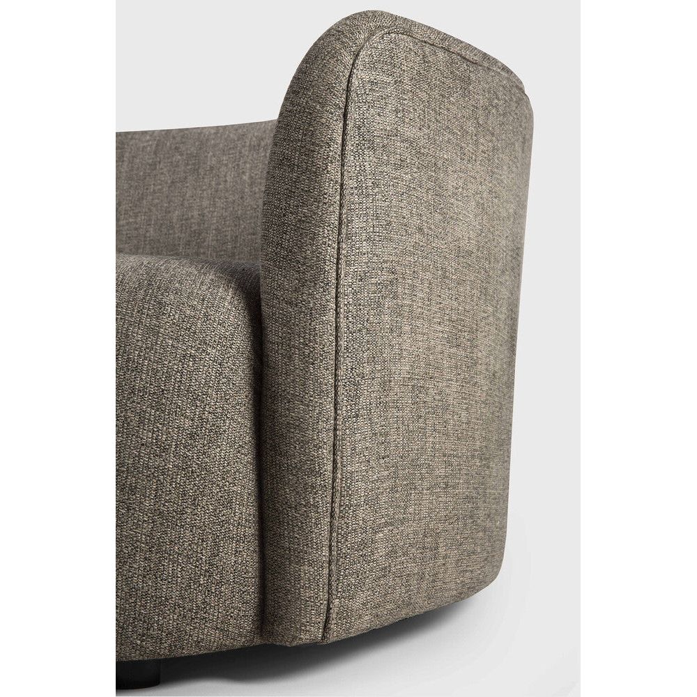 Featuring Ellipse Ash 3 Seater Sofa by Ethnicraft at Amethyst Home. The natural fabric is woven exclusively for Ethnicraft in Belgium. Its coating repels stains, preventing small accidents of life. Available in “ash”, these sophisticated yet simple colors will fit perfectly an urban apartment as well as a country house. To complete the look, mix it with our cushion and throw collection.Item Di. Amethyst Home provides interior design services, furniture, rugs, and lighting in the Austin metro area.