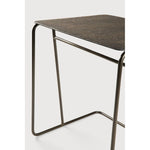 Featuring Ellipse Side Table by Ethnicraft at Amethyst Home. The distinctive tabletop finish of the Ellipse side table is unique, crafted by hand by our skilled artisans. Its curves perfectly match the look of our beloved Ellipse sofa, but its contemporary look will equally suit other favorite designs. The height aligns perfectly above the seating area . Amethyst Home provides interior design, new home construction design consulting, vintage area rugs, and lighting in the Newport Beach metro area.