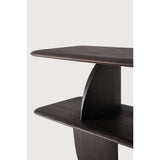 Featuring Geometric Rack Teak Dark Brown by Ethnicraft at Amethyst Home. In the Geometric collection, shapes intersect in unexpected ways, creating playful contrasts with light and shadow at every angle. The Geometric rack offers an eye-catching display for treasured objects and mementos.
Dimensions: 14"d x 83"w x 51.5"h
Brushed : NoColor : DarkFinish : V. Amethyst Home provides interior design, new home construction design consulting, vintage area rugs, and lighting in the Los Angeles metro area.