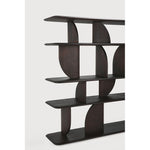 Featuring Geometric Rack Teak Dark Brown by Ethnicraft at Amethyst Home. In the Geometric collection, shapes intersect in unexpected ways, creating playful contrasts with light and shadow at every angle. The Geometric rack offers an eye-catching display for treasured objects and mementos.
Dimensions: 14"d x 83"w x 51.5"h
Brushed : NoColor : DarkFinish : Var. Amethyst Home provides interior design, new home construction design consulting, vintage area rugs, and lighting in the Nashville metro area.