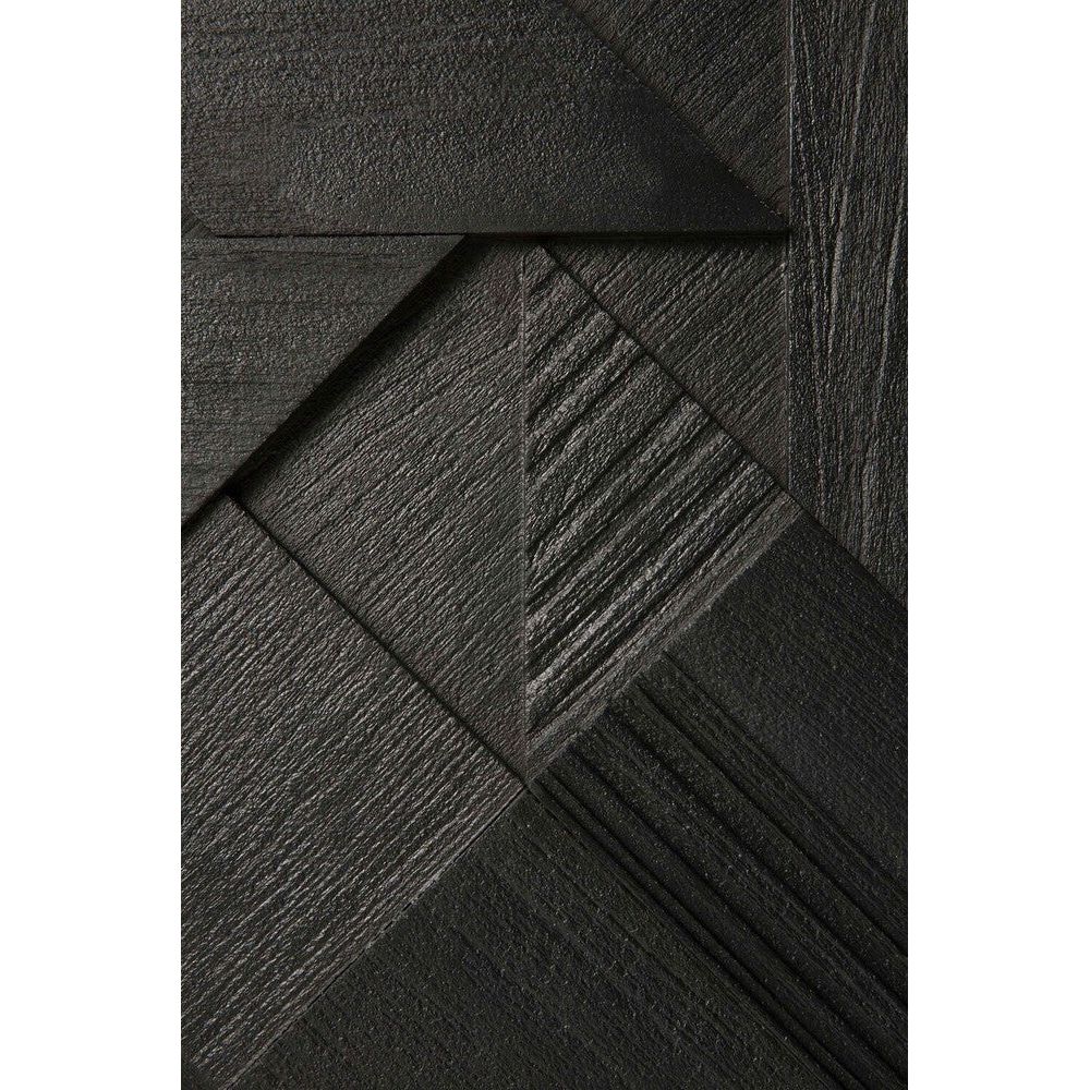 Featuring Graphic Sideboard Teak Black by Ethnicraft at Amethyst Home. In his quest to add movement to the surface, designer Alain van Havre started layering and combining triangular shapes. Before he knew it he had created a visually enticing composition out of teak and the Graphic design was born. By using multiple layers, a sense of depth and dynamism is. Amethyst Home provides interior design, new home construction design consulting, vintage area rugs, and lighting in the San Diego metro area.