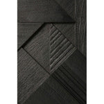 Featuring Graphic Sideboard Teak Black by Ethnicraft at Amethyst Home. In his quest to add movement to the surface, designer Alain van Havre started layering and combining triangular shapes. Before he knew it he had created a visually enticing composition out of teak and the Graphic design was born. By using multiple layers, a sense of depth and dynamism is. Amethyst Home provides interior design, new home construction design consulting, vintage area rugs, and lighting in the San Diego metro area.