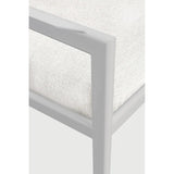 Featuring Jack Outdoor Lounge Chair by Ethnicraft at Amethyst Home. Alluring from every angle, luxuriant shapes and curves form the basis of the Jack collection. Featuring durable and lightweight aluminium paired with upholstery woven in Belgium, the Jack offers clean, classic lines with a modern touch. Every detail has been meticulously crafted to ensure c. Amethyst Home provides interior design, new home construction design consulting, vintage area rugs, and lighting in the San Diego metro area.