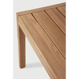 Featuring Jack Outdoor Dining Table Rectangular by Ethnicraft at Amethyst Home. Alluring from every angle, luxuriant shapes and curves form the basis of the Jack collection. Combine the Jack dining table with its matching chairs for an elevated outdoor dining experience. Every detail has been meticulously crafted to ensure comfort and elegance while enjoyin. Amethyst Home provides interior design, new home construction design consulting, vintage area rugs, and lighting in the Calabasas metro area.