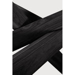 Featuring Mikado Black Oak Dining Table by Ethnicraft at Amethyst Home. The Mikado dining table's sculptural character is the result of a quest to find a balance between functionality and stability. The legs interlock like a well-thought-out puzzle, arranged under a solid round top. Designed by Alain van Havre.
Dimensions: 59.5"d x 59.5"w x 30"h
Brushed : T. Amethyst Home provides interior design, new home construction design consulting, vintage area rugs, and lighting in the Calabasas metro area.
