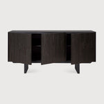 Featuring Mosaic Sideboard Teak Black by Ethnicraft at Amethyst Home. It all started with a happy incident. Inspired by the remaining offcuts from our factory designs, the layered wood pieces of the Mosaic sideboard form a rhythm, reminiscent of the partition of a pipe organ. Deeply influenced by music within his creative process, Alain van Havre offers a renew. Amethyst Home provides interior design, new home construction design consulting, vintage area rugs, and lighting in the Omaha metro area.