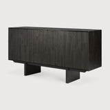 Featuring Mosaic Sideboard Teak Black by Ethnicraft at Amethyst Home. It all started with a happy incident. Inspired by the remaining offcuts from our factory designs, the layered wood pieces of the Mosaic sideboard form a rhythm, reminiscent of the partition of a pipe organ. Deeply influenced by music within his creative process, Alain van Havre offers a r. Amethyst Home provides interior design, new home construction design consulting, vintage area rugs, and lighting in the San Diego metro area.