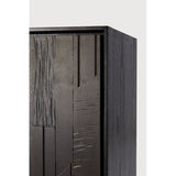 Featuring Mosaic Sideboard Teak Black by Ethnicraft at Amethyst Home. It all started with a happy incident. Inspired by the remaining offcuts from our factory designs, the layered wood pieces of the Mosaic sideboard form a rhythm, reminiscent of the partition of a pipe organ. Deeply influenced by music within his creative process, Alain van Havre offers a renew. Amethyst Home provides interior design, new home construction design consulting, vintage area rugs, and lighting in the Tampa metro area.