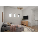 Featuring Nordic Dresser by Ethnicraft at Amethyst Home. Our Nordic Dresser combines refined design with the purity of solid wood. The bevelled edges gives this solid oak furniture an extra edge, we would say. This chest of drawers is made from solid oak and features three drawers.
Size: 51.5'" x 22.5'" x 33"
Material: Oak
Weight: 190 lbs.  Amethyst Home provides interior design, new home construction design consulting, vintage area rugs, and lighting in the Seattle metro area.