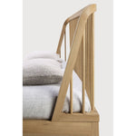 Featuring Oak Spindle Bed by Ethnicraft at Amethyst Home. The Oak Spindle Bed found its inspiration in the traditional spinning wheel and incorporates perfectly aligned spokes into the headboard. Slightly tapered legs and rounded edges add a soft, sensual quality to this beautiful bedroom collection.
For regular dusting use a dry cloth. For cleaning or in case of a spill, use a damp cloth and n. Amethyst Home provides interior design services, furniture, rugs, and lighting in the Miami metro area.