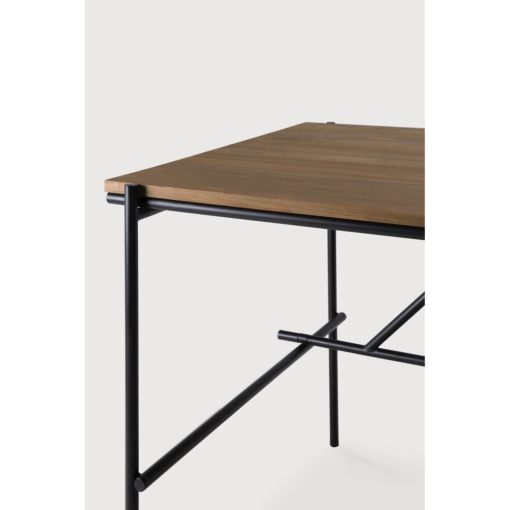 Featuring Oscar Desk Teak by Ethnicraft at Amethyst Home. Bringing form and function to your professional way of life, the Oscar collection ticks the right boxes. While some prefer the minimalist look, others may need more storage. Oscar offers practicality and organization in the most elegant manner.
Dimensions: 28"d x 55.5"w x 30"h
Brushed : NoFinish : Va. Amethyst Home provides interior design, new home construction design consulting, vintage area rugs, and lighting in the Calabasas metro area.