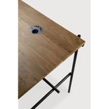 Featuring Oscar Desk Teak by Ethnicraft at Amethyst Home. Bringing form and function to your professional way of life, the Oscar collection ticks the right boxes. While some prefer the minimalist look, others may need more storage. Oscar offers practicality and organization in the most elegant manner.
Dimensions: 28"d x 55.5"w x 30"h
Brushed : NoFinish : V. Amethyst Home provides interior design, new home construction design consulting, vintage area rugs, and lighting in the Des Moines metro area.