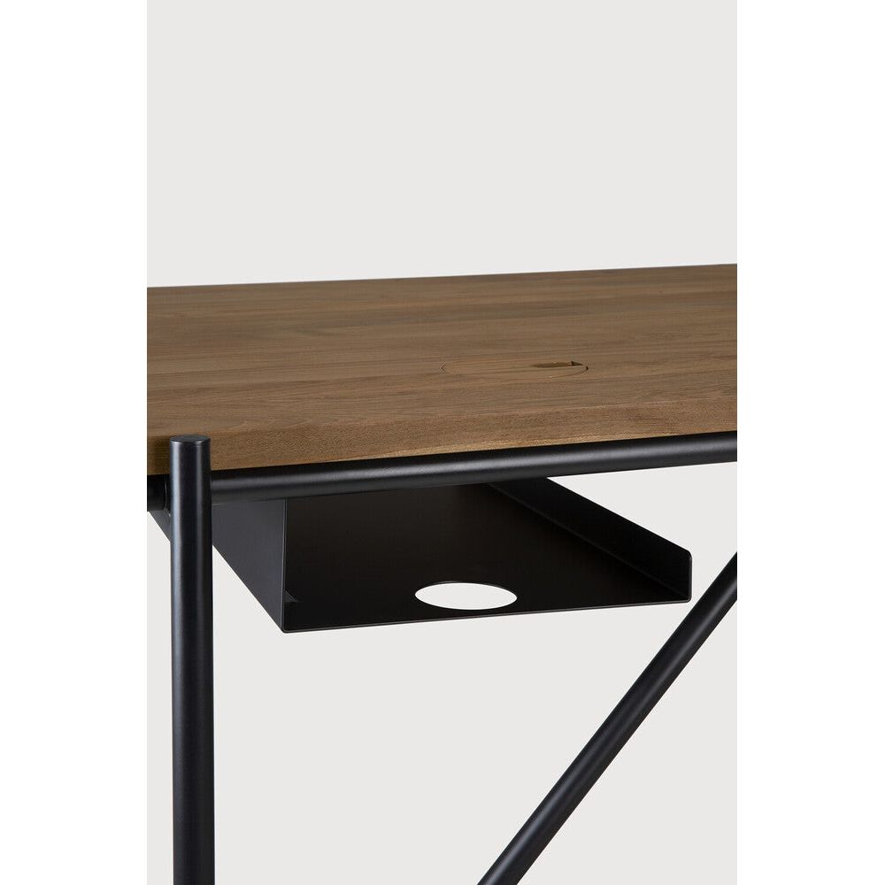 Featuring Oscar Desk Teak by Ethnicraft at Amethyst Home. Bringing form and function to your professional way of life, the Oscar collection ticks the right boxes. While some prefer the minimalist look, others may need more storage. Oscar offers practicality and organization in the most elegant manner.
Dimensions: 28"d x 55.5"w x 30"h
Brushed : NoFinish . Amethyst Home provides interior design, new home construction design consulting, vintage area rugs, and lighting in the Winter Garden metro area.