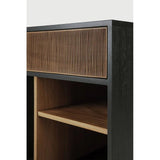 Featuring Oscar Drawer Unit Teak black by Ethnicraft at Amethyst Home. Bringing form and function to your professional way of life, the Oscar collection ticks the right boxes. Featuring hand-carved details in solid teak and the practicality of wheels, the Oscar drawer unit can serve many purposes, fitting perfectly under a desk for extra storage or as a st. Amethyst Home provides interior design, new home construction design consulting, vintage area rugs, and lighting in the Des Moines metro area.