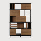 Featuring Oscar Rack Teak by Ethnicraft at Amethyst Home. The Oscar rack, designed by Alain van Havre, immediately attracts attention with its atypical compartment division. Notice the exceptional grooves in the doors: each narrow groove was carefully hand carved, making every Oscar piece unique.
Dimensions: 16"d x 47.5"w x 77"h
Anti-tipping mechanism : YesMain. Amethyst Home provides interior design, new home construction design consulting, vintage area rugs, and lighting in the Omaha metro area.