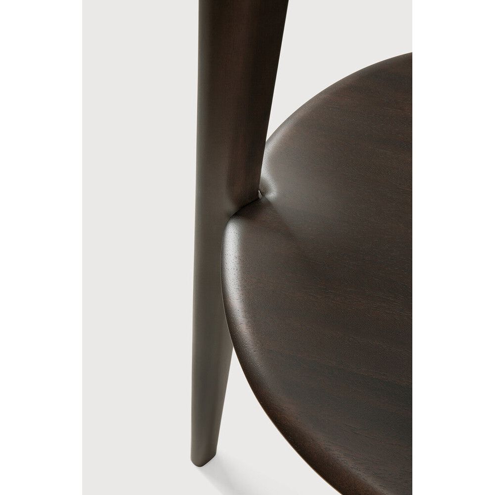 Featuring PI Coat Stand Mahogany Dark Brown by Ethnicraft at Amethyst Home. The PI collection honours nature’s design by keeping the strength, curves and lines, as nature intended. Interesting shapes are discovered in this sleek and stylish, polished imperfect, finish. Each PI item is finished by hand to ensure that the individual character of the wood is res. Amethyst Home provides interior design, new home construction design consulting, vintage area rugs, and lighting in the Houston metro area.