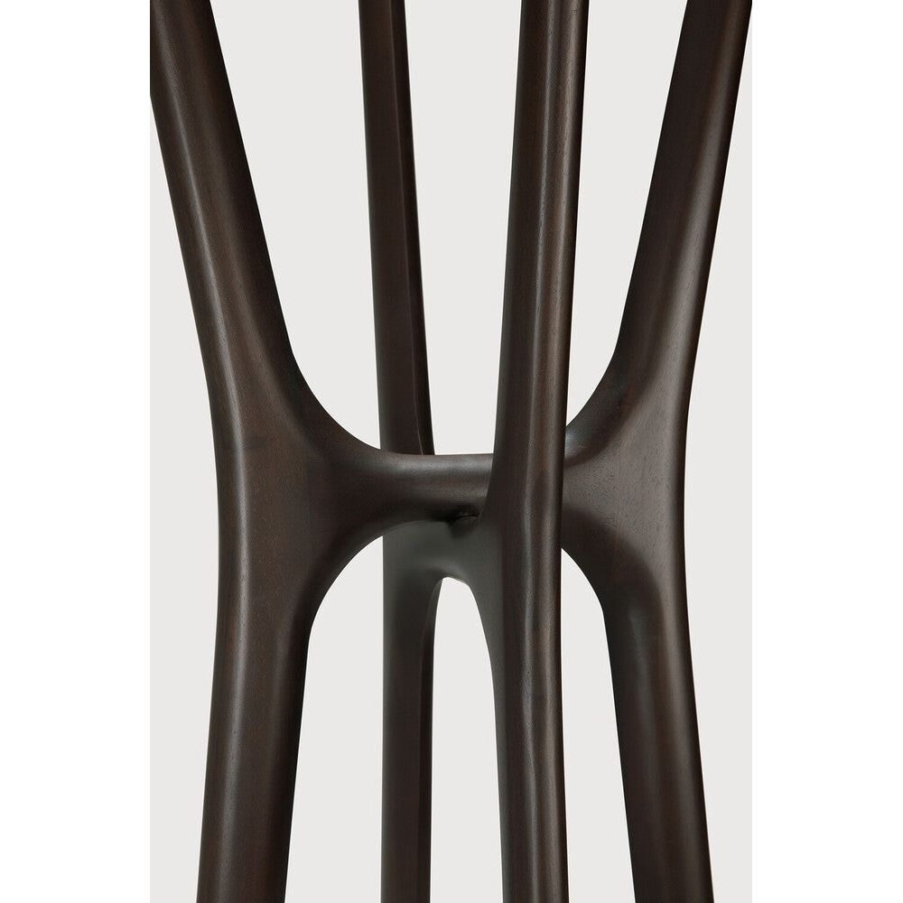 Featuring PI Coat Stand Mahogany Dark Brown by Ethnicraft at Amethyst Home. The PI collection honours nature’s design by keeping the strength, curves and lines, as nature intended. Interesting shapes are discovered in this sleek and stylish, polished imperfect, finish. Each PI item is finished by hand to ensure that the individual character of the wood . Amethyst Home provides interior design, new home construction design consulting, vintage area rugs, and lighting in the Winter Garden metro area.