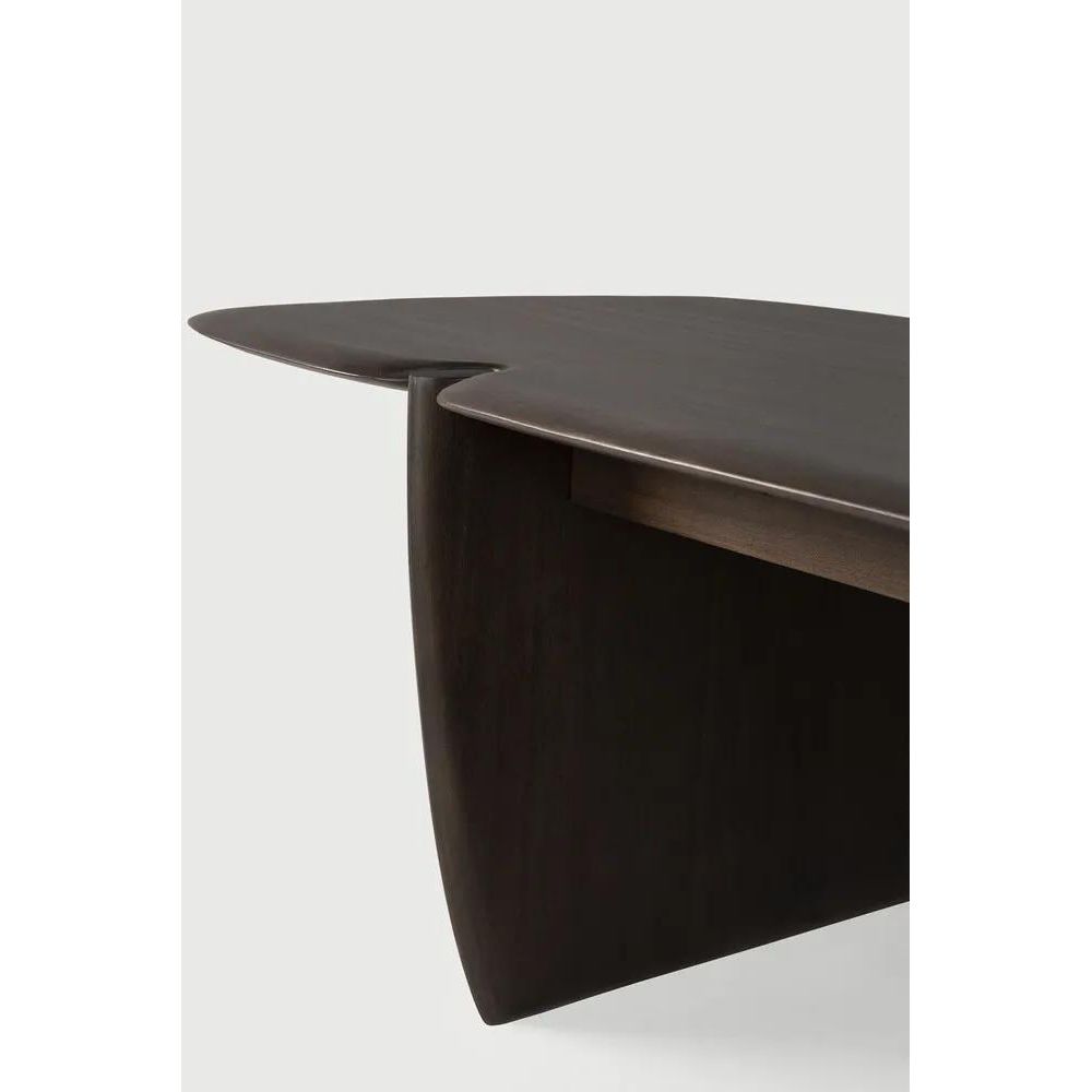 Featuring PI Coffee Table by Ethnicraft at Amethyst Home. The PI collection honours nature’s design, by keeping the strength, curves, and lines, as nature intended. Interesting shapes are discovered in this sleek and stylish, polished imperfect, finish. Each PI coffee table is finished by hand to ensure that the individual character of the wood is respected. Amethyst Home provides interior design, new home construction design consulting, vintage area rugs, and lighting in the San Diego metro area.