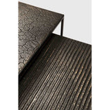 Featuring Pentagon Nesting Coffee Table Set Whisky by Ethnicraft at Amethyst Home. Relying on some of the oldest artistic ancestral techniques, the Pentagon nesting coffee tables are created and shaped by our skilled artisans. Natural mineral powders and pigments blend to form the table’s whisky color and unique finish. Sold as a set of two, offering maximum. Amethyst Home provides interior design, new home construction design consulting, vintage area rugs, and lighting in the Monterey metro area.