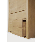 Featuring Shadow Dresser Oak by Ethnicraft at Amethyst Home. Durable, elegant and convenient, the Shadow dresser features three doors and two drawers. Made from solid oak.
Dimentions: 24"d x 45.5"w x 79"h
Anti-tipping mechanism : YesFinish : OiledMain Material : OakSolid wood : Yes. Amethyst Home provides interior design, new home construction design consulting, vintage area rugs, and lighting in the Salt Lake City metro area.