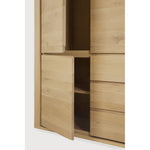 Featuring Shadow Dresser Oak by Ethnicraft at Amethyst Home. Durable, elegant and convenient, the Shadow dresser features three doors and two drawers. Made from solid oak.
Dimentions: 24"d x 45.5"w x 79"h
Anti-tipping mechanism : YesFinish : OiledMain Material : OakSolid wood : Yes. Amethyst Home provides interior design, new home construction design consulting, vintage area rugs, and lighting in the Winter Garden metro area.