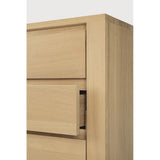 Featuring Shadow Sideboard by Ethnicraft at Amethyst Home. The Shadow collection is straightforward and robust with decisive lines. This more recent design with black metal legs, giving the design room to breathe, elevates this sideboard to new heights.
Dimensions: 18"d x 53"w x 31.5"h
Adjustable Shelves : YesAnti-tipping mechanism : YesFinish : OiledMain Mate. Amethyst Home provides interior design, new home construction design consulting, vintage area rugs, and lighting in the Boston metro area.