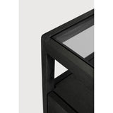 Featuring Spindle Bedside Table Oak Black by Ethnicraft at Amethyst Home. With its one drawer, open space and slightly tapered legs, the Spindle bedside table is the perfect no-nonsense companion for the striking Spindle bed.
Dimensions: 14"d x 22"w x 20.5"h
Anti-tipping mechanism : YesFinish : VarnishedFloor Protector : YesMain Material : OakMax weight : 66. Amethyst Home provides interior design, new home construction design consulting, vintage area rugs, and lighting in the Portland metro area.