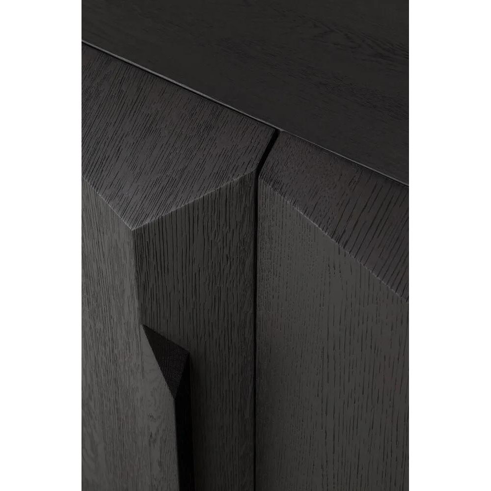 Featuring Stairs Sideboard by Ethnicraft at Amethyst Home. An angular composition, designed by Alain van Havre, forms the heart of a design that aims to distance itself from traditional static and immobile surfaces. A unique sense of volume is created which alters your perception of the sideboard as you walk by.
Dimensions: 18.5"d x 79"w x 31.5"h
Adjustable. Amethyst Home provides interior design, new home construction design consulting, vintage area rugs, and lighting in the Calabasas metro area.