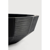 Featuring Mahogany Hand-Carved Striped Bowl by Ethnicraft at Amethyst Home. Both functional and decorative, this bowl will delicately accessorise your dining and kitchen space. Each piece is created by our Javanese carvers and turners, carrying the story of our skilled artisans into your home.
Dimentions: 16"d x 16"w x 6"h
Finish : VarnishedMain Material . Amethyst Home provides interior design, new home construction design consulting, vintage area rugs, and lighting in the Los Angeles metro area.