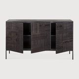 Featuring Tabwa Sideboard Teak Black by Ethnicraft at Amethyst Home. The Tabwa collection offers timeless centerpieces of minimalistic silhouette with a unique and distinct character. Contemporary wooden furniture are transformed into unique pieces of art where each pattern is carefully carved by our artisans. Named after the Tabwa culture from Central Africa,. Amethyst Home provides interior design, new home construction design consulting, vintage area rugs, and lighting in the Austin metro area.