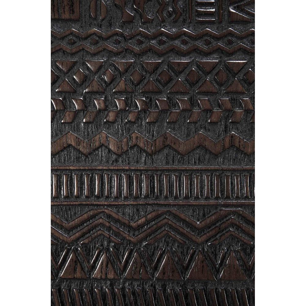 Featuring Tabwa Sideboard Teak Black by Ethnicraft at Amethyst Home. The Tabwa collection offers timeless centerpieces of minimalistic silhouette with a unique and distinct character. Contemporary wooden furniture are transformed into unique pieces of art where each pattern is carefully carved by our artisans. Named after the Tabwa culture from Central Afr. Amethyst Home provides interior design, new home construction design consulting, vintage area rugs, and lighting in the Scottsdale metro area.