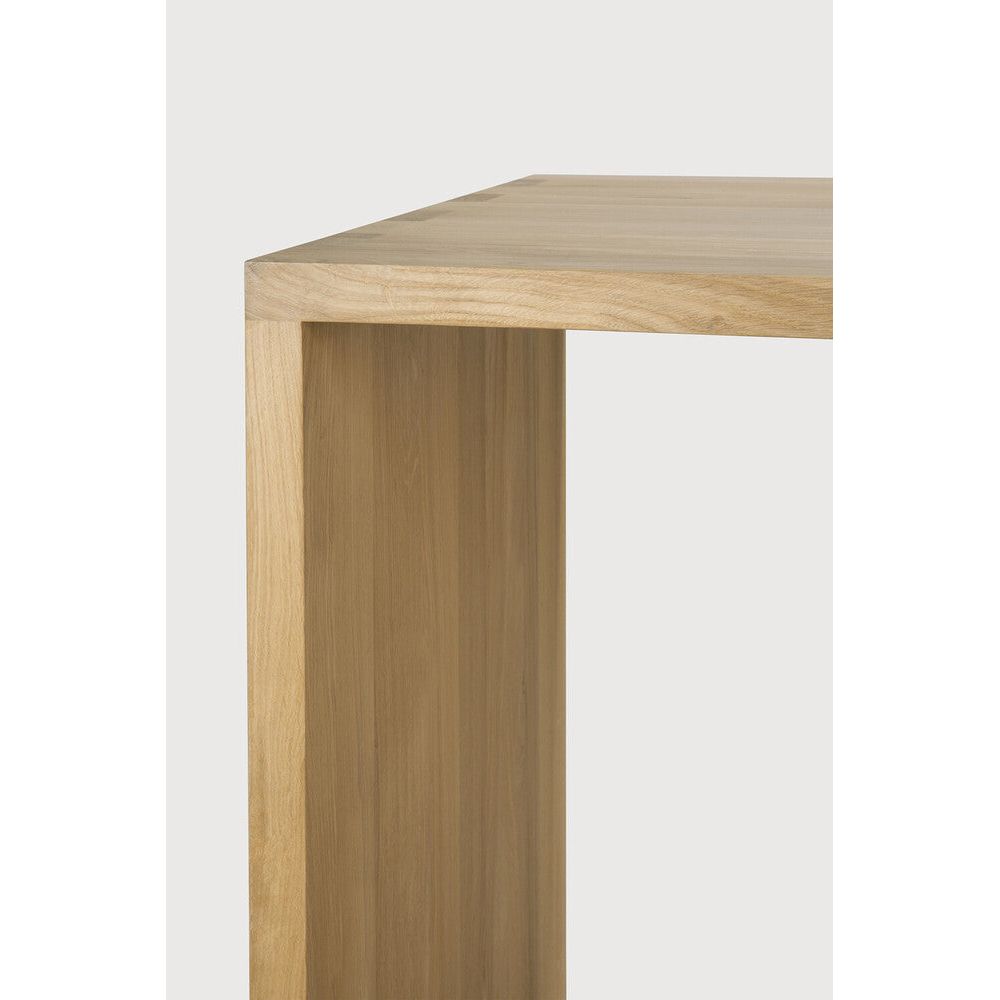 Featuring U Desk Oak by Ethnicraft at Amethyst Home. Solid and dependable, the U desk brings a sturdy simplicity to an office space with a touch of elegance. The simplicity of the design allows for plenty of room to spur creativity and personalization.
Dimensions: 31.5"d x 63"w x 30"h
Brushed : NoFinish : VarnishedFloor Protector : YesMain Material : OakShape . Amethyst Home provides interior design, new home construction design consulting, vintage area rugs, and lighting in the Boston metro area.