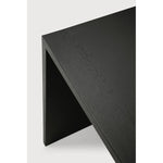 Featuring U Desk Oak Black by Ethnicraft at Amethyst Home. Solid and dependable, the U desk brings a sturdy simplicity to an office space with a touch of elegance. The simplicity of the design allows for plenty of room to spur creativity and personalization.
Dimensions: 31.5"d x 63"w x 30"h
Brushed : NoColor : BlackFinish : VarnishedFloor Protector : YesMa. Amethyst Home provides interior design, new home construction design consulting, vintage area rugs, and lighting in the Washington metro area.