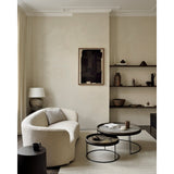 Featuring White Slice Wooden Tray by Ethnicraft at Amethyst Home. A subdued color palette meets captivating motifs inspired by nature and travel. This White Slice wooden tray experiments with the balance between rich patterns offset with muted tones, revealing the beauty behind the deceivingly ordinary subjects from which inspiration is drawn. In doing so, this collection captures the essenc. Amethyst Home provides interior design services, furniture, rugs, and lighting in the Monterey metro area.