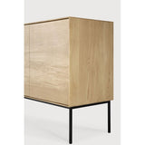 Featuring Whitebird Sideboard Oak by Ethnicraft at Amethyst Home. For our Whitebird collection, designer Alain van Havre brings together opposing elements, combining soft round legs and eye-catching graphic lines into light and airy designs.
Dimensions: 18"d x 59.5"w x 33.5"h
Adjustable Shelves : YesAnti-tipping mechanism : YesFinish : VarnishedMain Mater. Amethyst Home provides interior design, new home construction design consulting, vintage area rugs, and lighting in the Los Angeles metro area.