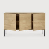 Featuring Whitebird Sideboard Oak by Ethnicraft at Amethyst Home. For our Whitebird collection, designer Alain van Havre brings together opposing elements, combining soft round legs and eye-catching graphic lines into light and airy designs.
Dimensions: 18"d x 59.5"w x 33.5"h
Adjustable Shelves : YesAnti-tipping mechanism : YesFinish : VarnishedMain Materia. Amethyst Home provides interior design, new home construction design consulting, vintage area rugs, and lighting in the Park City metro area.