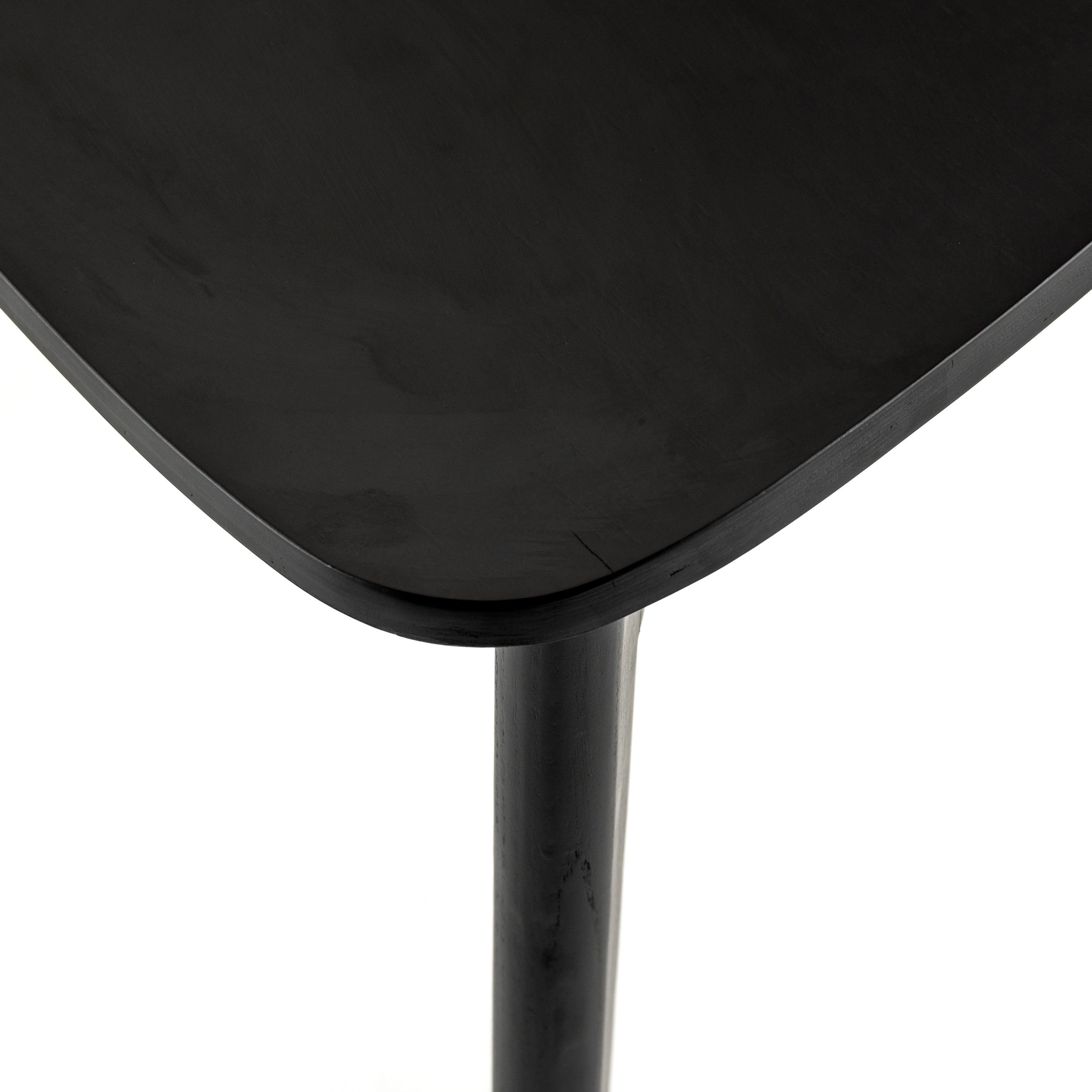 Featuring Franco Black Dining Chair by Four Hands at Amethyst Home. We love the exaggerated winged back of this Franco Black Dining Chair. The jet black finish brings a modern look to this mid-century style. 
Overall Dimensions: 20.50"W x 19.25"L x 30.25"HColors: Black Veneer, BlackMaterials: Ash Veneer, Solid AshWeight: 12.13 lbVolume: 5.83 cu ftSeat Dept.  Amethyst Home provides interior design, new home construction design consulting, vintage area rugs, and lighting in the Park City metro area.