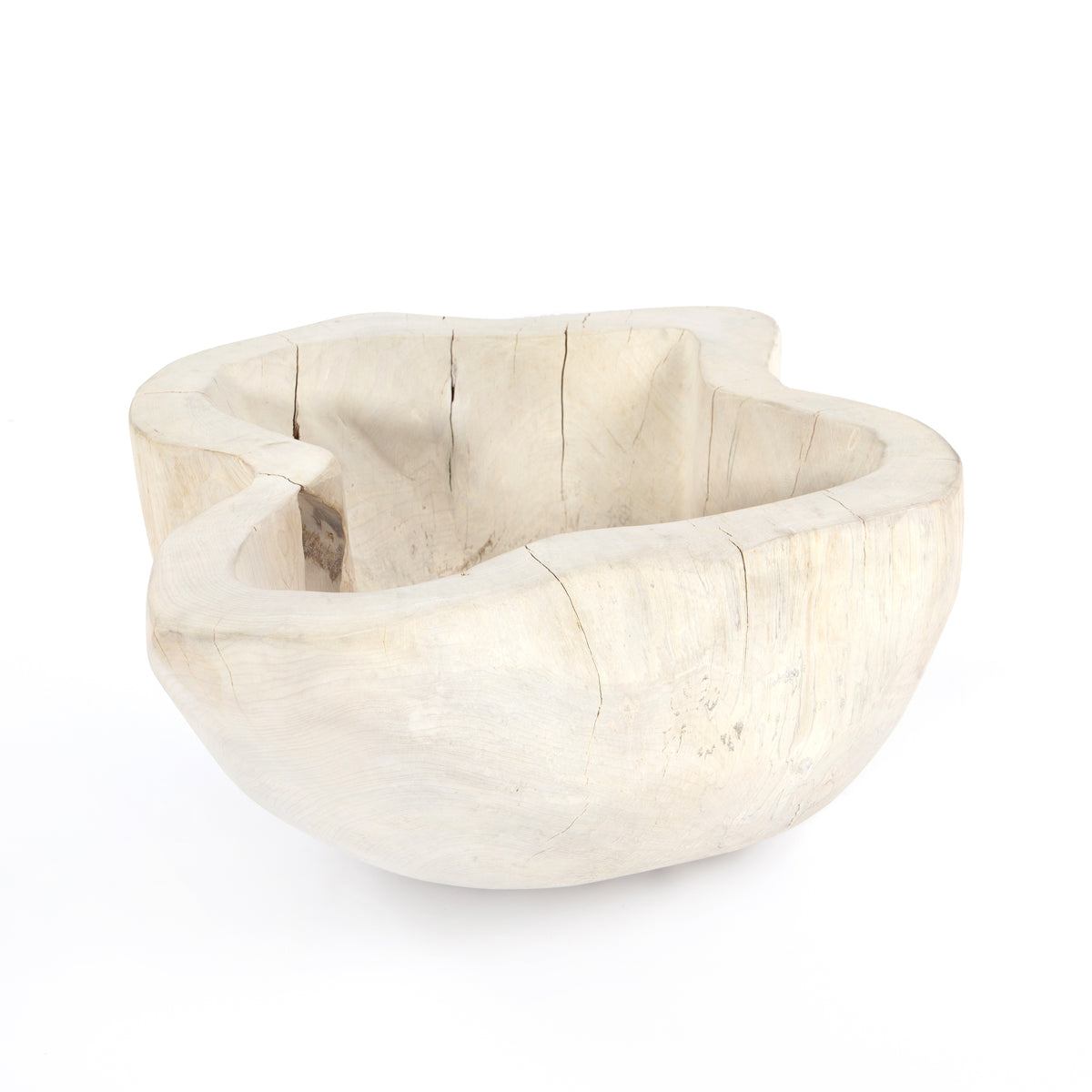 Live Edge Bowl - Ivory | ready to ship!