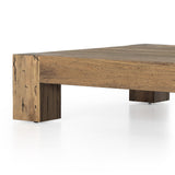 Featuring Abaso Rustic Wormwood Oak Coffee Table by Four Hands at Amethyst Home. Made from thick-cut oak veneer with a faux rustic finish made to emulate wormwood, the Abaso Rustic Wormwood Oak Coffee Table is a low, large-scale coffee table features chunky squared legs and dovetail joinery detailing.
Overall Dimensions: 55"W x 55"L x 15"HWeight: 168.76 lbsMaterials: Thick Oak VeneerCl. Amethyst Home provides interior design services, furniture, rugs, and lighting in the Salt Lake City metro area.