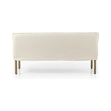 Featuring Addington Brussels Natural Slipcover Bench by Four Hands at Amethyst Home. Introducing a sustainable take on slipcovered seating. A relaxed dining bench is upholstered in soft, sustainably made Belgian Linen™, with solid oak legs. Libeco™-sourced Belgian linens are 100% natural and free of toxic chemicals. Certified Oeko-Tex® STANDARD 100, slipc. Amethyst Home provides interior design, new home construction design consulting, vintage area rugs, and lighting in the Boston metro area.