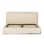 Featuring Aidan Natural Slipcover Bed by Four Hands at Amethyst Home. Dreamy European style slipcovered bed in a thick Belgian linen.  Low profile and timeless appeal.
Durable and soft to the touch, Libeco-sourced linens and linen blends are artisan-made without toxic chemicals. Slipcovered styles are fully removable and machine-washable for easy care.
King: Overall Dimensions: 84.. Amethyst Home provides interior design, new construction, custom furniture and area rugs in the Calabasas metro area