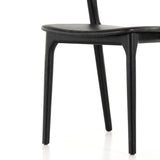Featuring Amare Sonoma Black Dining Chair by Four Hands at Amethyst Home. Inspired by clean, simple Scandinavian styling, solid ash forms a shapely, open frame for top-grain leather seating.Overall Dimensions: 19"W x 22"L x 32"H
Collection: AllstonColors: Black ,Sonoma BlackMaterials: Solid Ash ,Top Grain Leather Weight: 12.39 lbsSeat Depth: 17.13"Seat Height: 18.98"Seat Constructi. Amethyst Home provides interior design, new construction, custom furniture, and area rugs in the Seattle metro area.