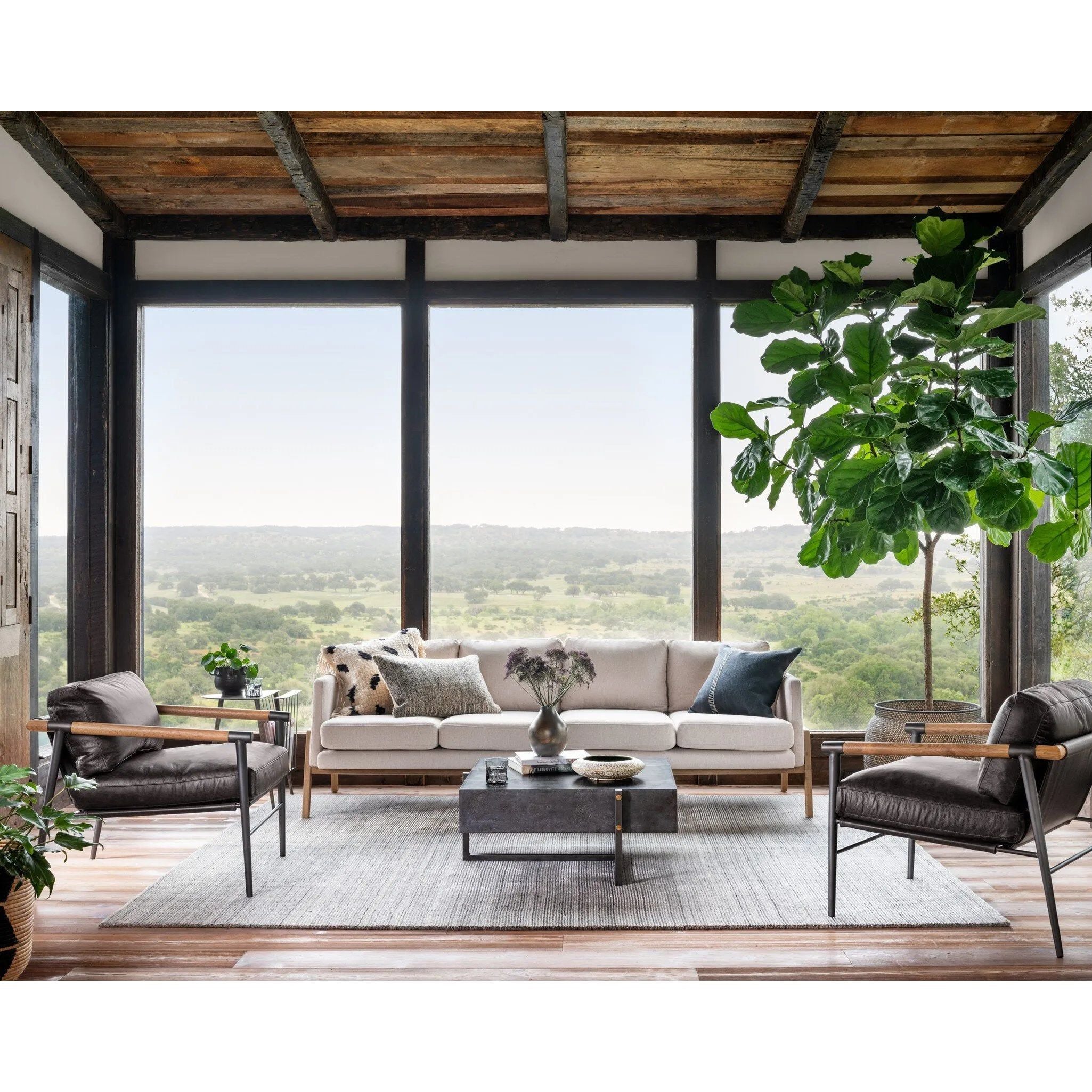 Featuring Amaud Grey/Beige Rug by Four Hands at Amethyst Home. With a loop and short pile of alternating wool and viscose, neutral grey and beige hues contrast for a versatile look and tactile texture.
Colors : Grey/BeigeMaterials : 100% Viscose (Rayon)Rug Construction : Hand LoomedRug Techniques : Looped/HookedStyle : SolidSuite : Amaud. Amethyst Home provides interior design, new home construction design consulting, vintage area rugs, and lighting in the Houston metro area.