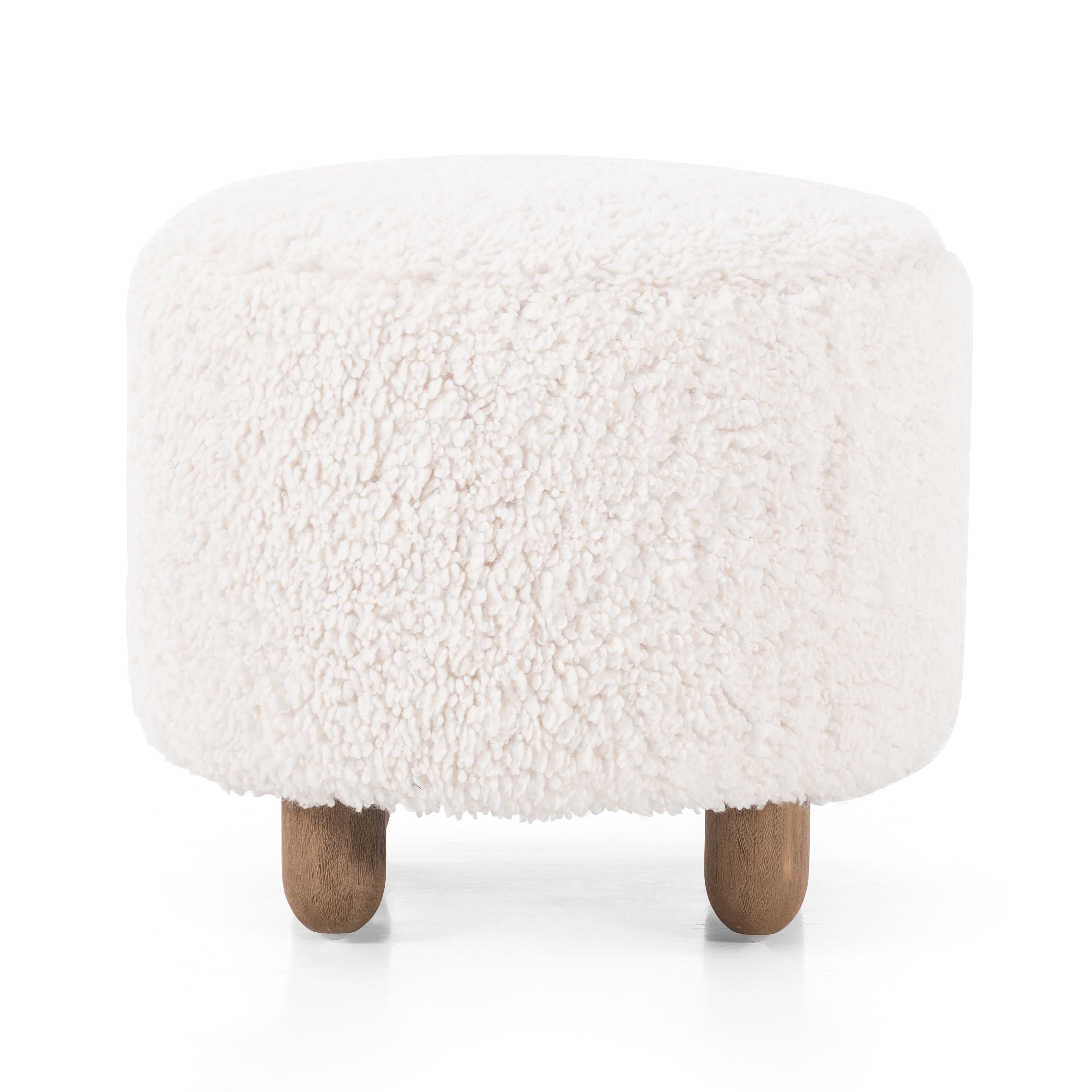 Featuring Aniston Andes Natural Ottoman by Four Hands at Amethyst Home. Place this round Aniston Andes Natural Ottoman just about anywhere for a subtle retro vibe. Upholstered in a faux Mongolian shearling with a high pile fur. Parawood legs are wirebrushed for a warm, vintage feel.
Overall Dimensions: 22.50"W x 22.50"L x 20.50"HWeight: 17.64 lbsVolume: 5.4 cu ft. Amethyst Home provides interior design services, furniture, rugs, and lighting in the Seattle metro area.