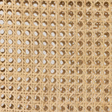 Featuring Antonia Solid Parawood Cane Armless Stool by Four Hands at Amethyst Home. Mixed materials refresh retro stool seating. Light-toasted nettlewood frames a textural inlay of natural cane for a clean, monochromatic look, with a light, linen-blend seat of high-performance fabric brings smart sensibility to bar-style seating. Performance fabrics are sp. Amethyst Home provides interior design, new home construction design consulting, vintage area rugs, and lighting in the Des Moines metro area.