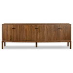 Featuring Arturo Natural Walnut Sideboard by Four Hands at Amethyst Home. Inspired by campaign-style furniture of the 1800s �
