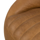 Featuring Audie Heirloom Sienna Swivel Chair by Four Hands at Amethyst Home. The Audie Heirloom Sienna Swivel Chair is made of heirloom leather that is salvaged and processed from upcycled hides featuring an abundance of natural markings, scars and color variations. The result? Supple, buttery-soft hides with an unmatched depth of color and authentic lived-in look.
Overall Dimensions: 35.50"W. Amethyst Home provides interior design services, furniture, rugs, and lighting in the Seattle metro area.
