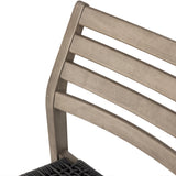 Featuring Audra Grey Outdoor Dining Chair by Four Hands at Amethyst Home. no descriptionOverall Dimensions: 19.75"W x 22.50"L x 32.75"H
Collection: HalstedColors: Grey Eucalyptus ,Slate Grey RopeMaterials: Fsc® Eucalyptus ,98% Pp, 2% Pl Weight: 11.02 lbsSeat Depth: 17.75"Seat Height: 18.25"Seat Construction: Other. Amethyst Home provides interior design, new construction, custom furniture, and area rugs in the Washington metro area.